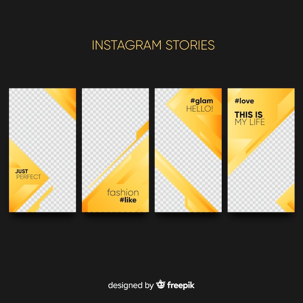 Plantilla de stories de instagram