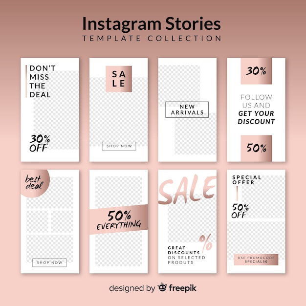 Plantilla de stories de instagram