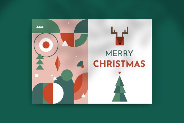 Plantilla de tarjeta de navidad