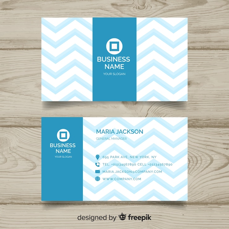 Vector gratuito plantilla de la tarjeta de negocios