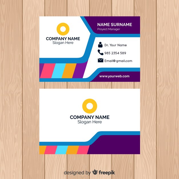 Plantilla de tarjeta de visita