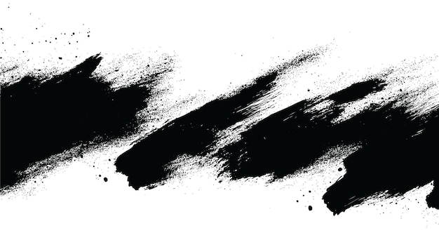 plantilla de trabajo de pincel de tinta moderna