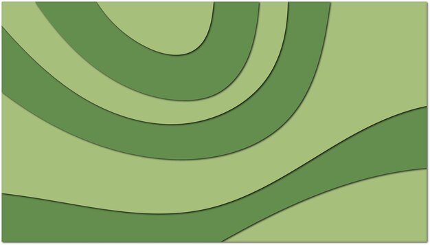 plantilla de vector de fondo abstracto verde