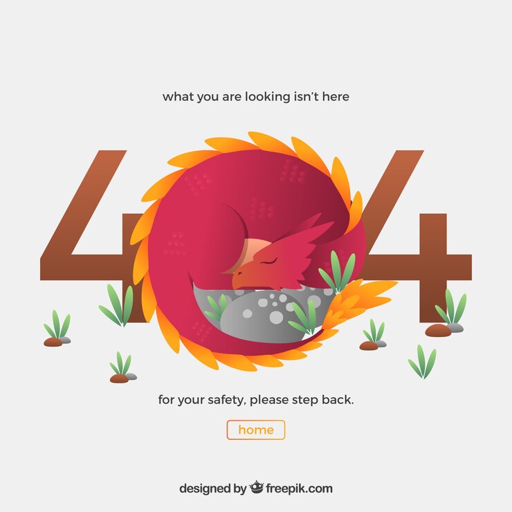 Vector gratuito plantilla web de error 404 en estilo plano