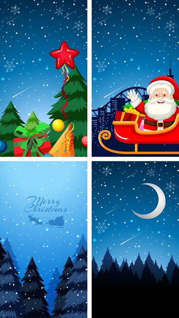Plantillas de fondo con tema navideño