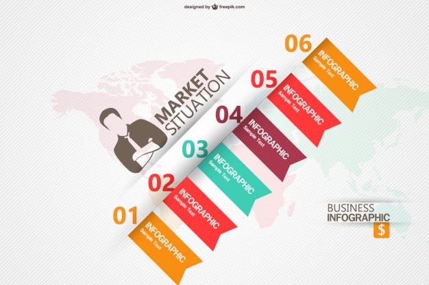 Plantillas infográficas de márketing