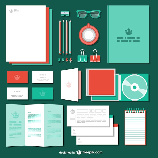 Plantillas de vector de identidad corporativa