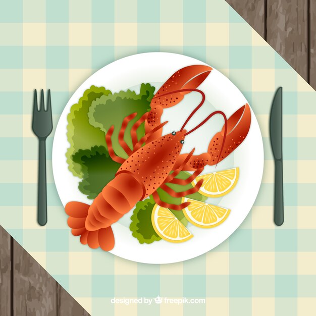 Plato de marisco