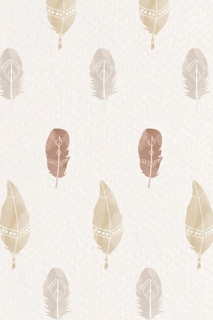 Pluma acuarela vector transparente de fondo