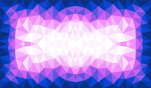 Polígono gradiente diseño de fondo púrpura abstracto moderno