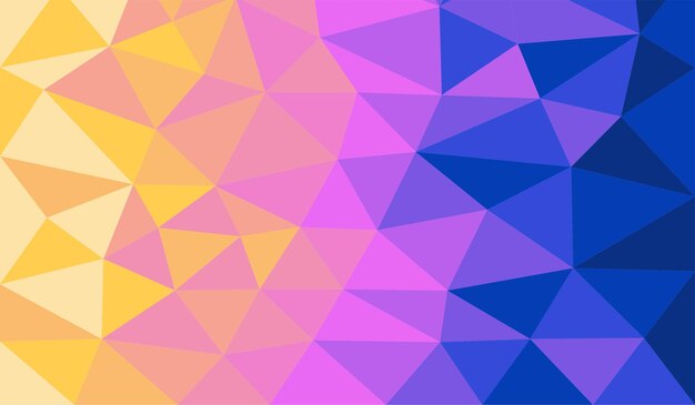 Polígono gradiente diseño de fondo púrpura abstracto moderno
