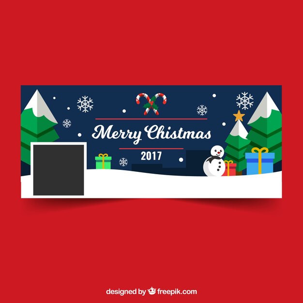 Portada facebook de feliz navidad 2017
