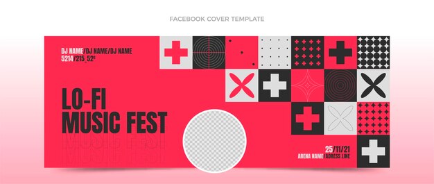 Portada de facebook del festival de música mosaico