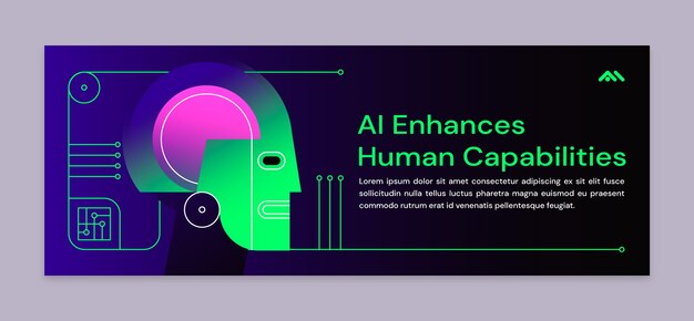 Portada de facebook de inteligencia artificial