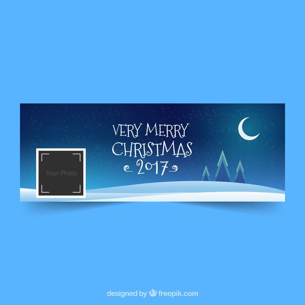 Portada para facebook de la noche de navidad