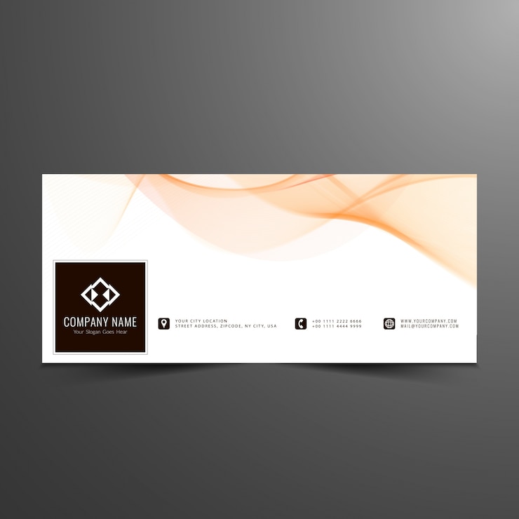 Vector gratuito portada de facebook con ondas
