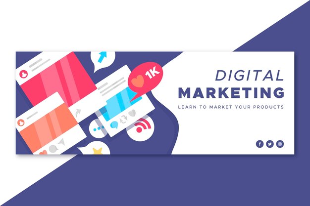 Portada de marketing de Facebook