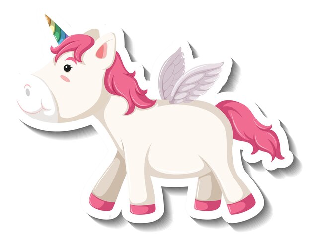Pose de pie lindo pegaso
