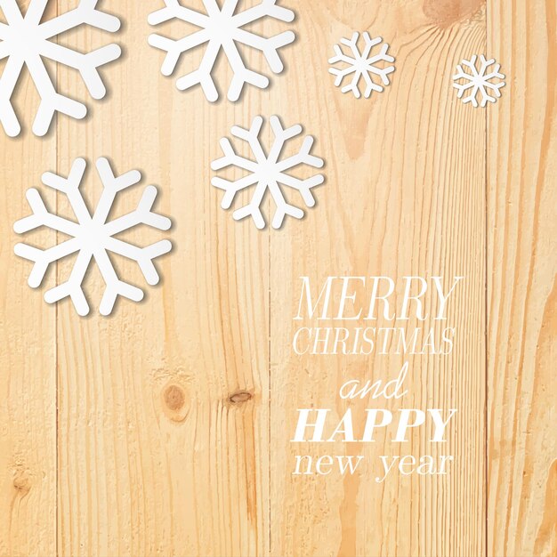 Postal de feliz Navidad.