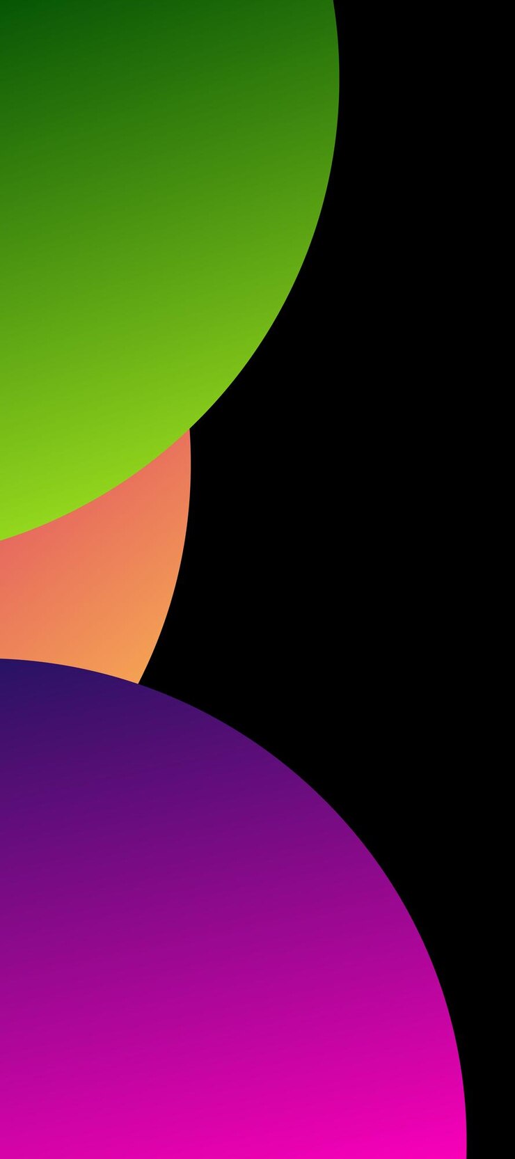 Vector gratuito poster moderno de forma colorida con fondo de color