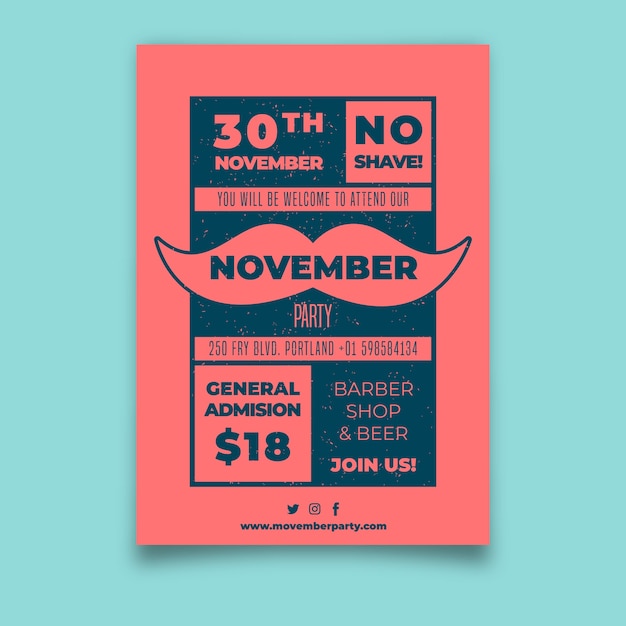 Poster movember