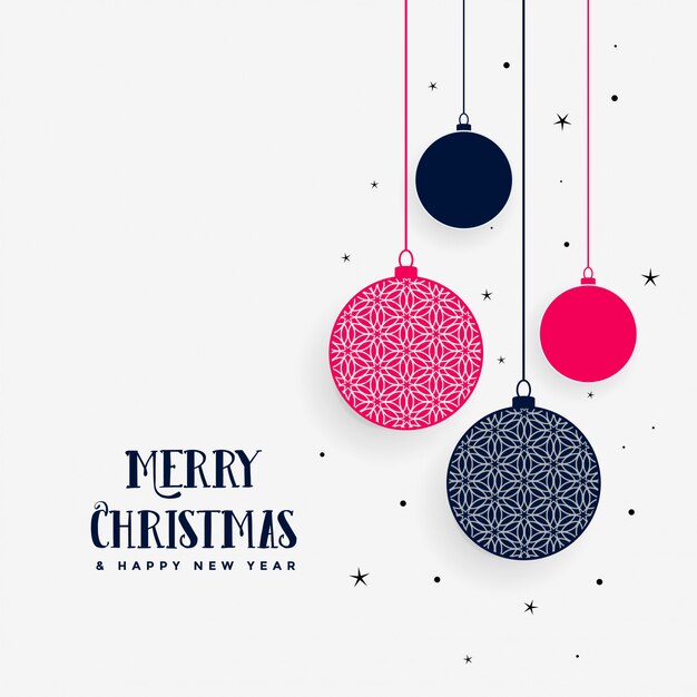 Precioso saludo de feliz navidad