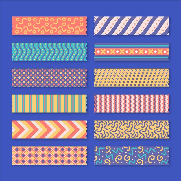 Precioso set de cintas washi