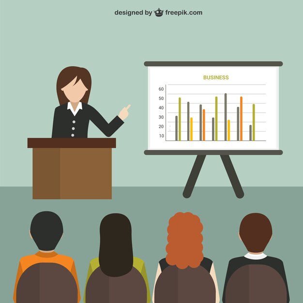 Presentación de la empresaria