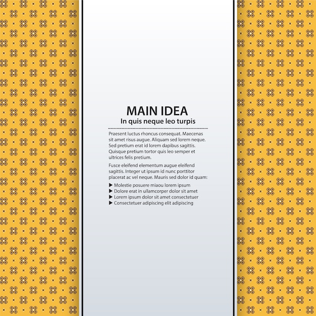 Presentación powerpoint con diseño amarillo