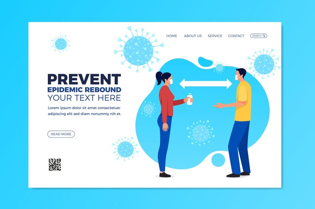 Prevenir el rebote epidémico - página de inicio