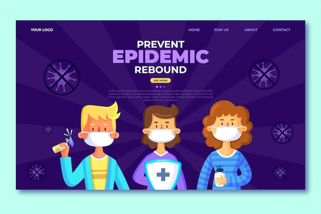 Prevenir el rebote epidémico - página de inicio