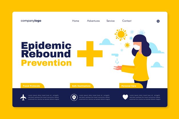 Prevenir el rebote epidémico - página de inicio
