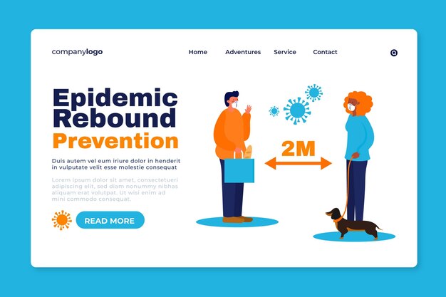 Prevenir el rebote epidémico - página de inicio