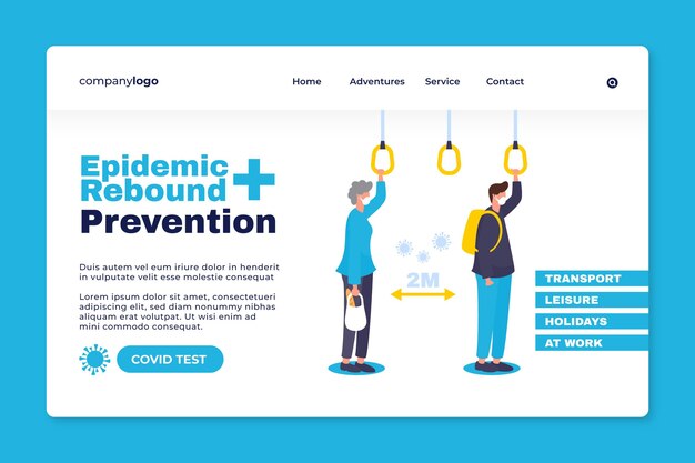 Prevenir el rebote epidémico - página de inicio