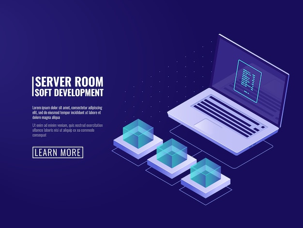 Procesamiento de datos, desarrollo de programas de software, revisión de código, concepto de base de datos