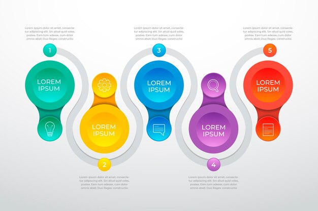 Procesar plantilla de infografía