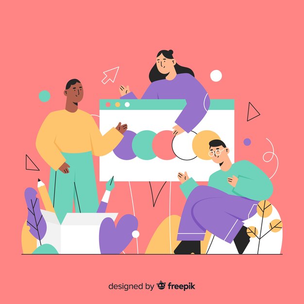 Proceso creativo de diseño gráfico