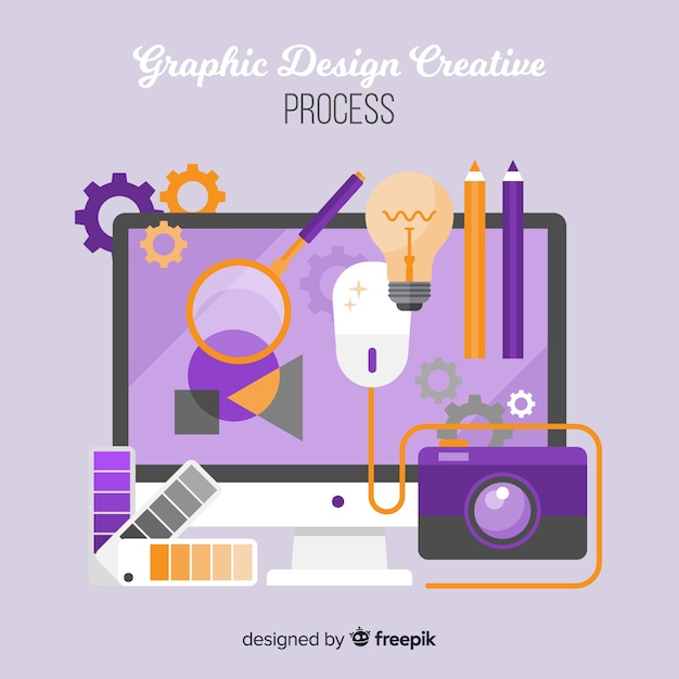 Proceso creativo del diseño gráfico