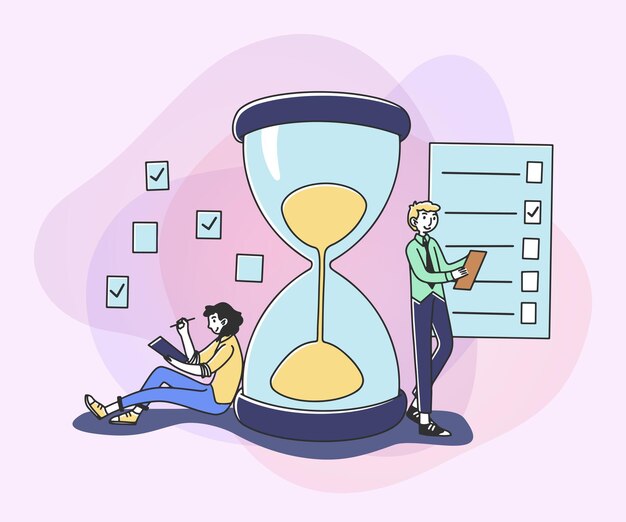 Profesionales que planean tareas de proyectos