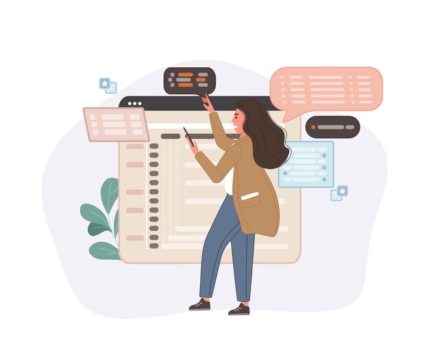 Los programadores de desarrollo de software investigan el código.