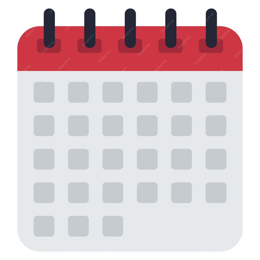 Programar calendario estilo plano Vector Gratis