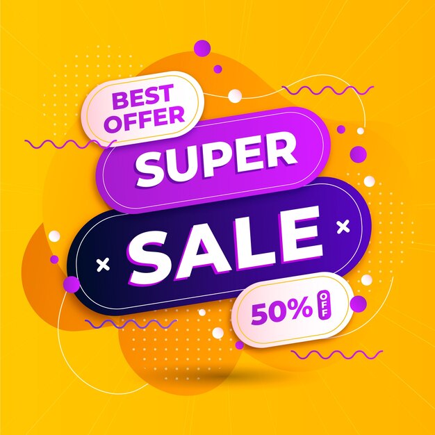Promoción de ventas abstractas