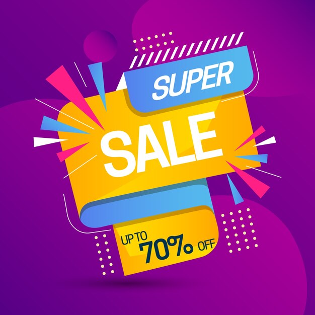 Promoción de ventas con super venta