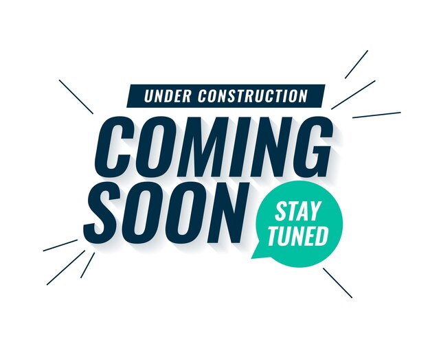 Pronto habrá un cartel especial bajo construcción con el mensaje de estar atentos.
