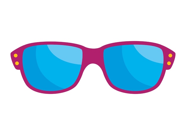 protección de gafas de natación icono aislado