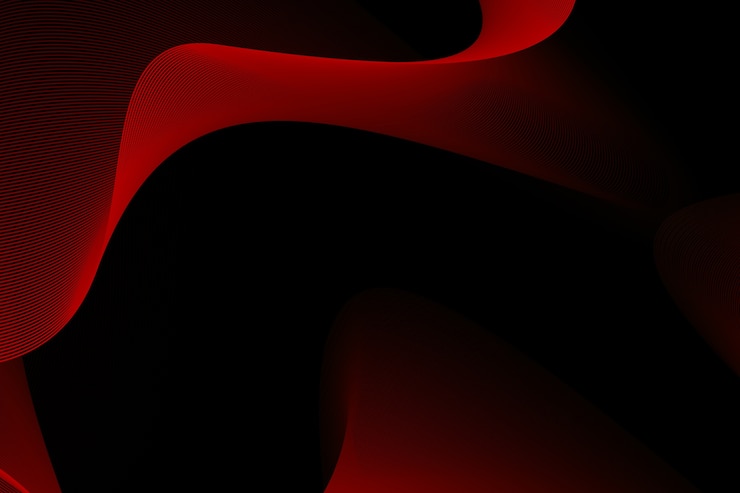 Vector gratuito protector de pantalla gráfico oscuro y ondulado