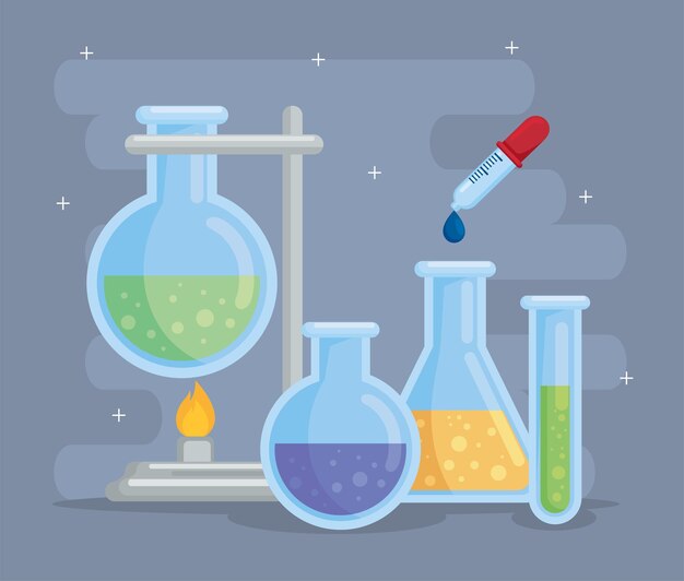 Prueba de tubos de laboratorio