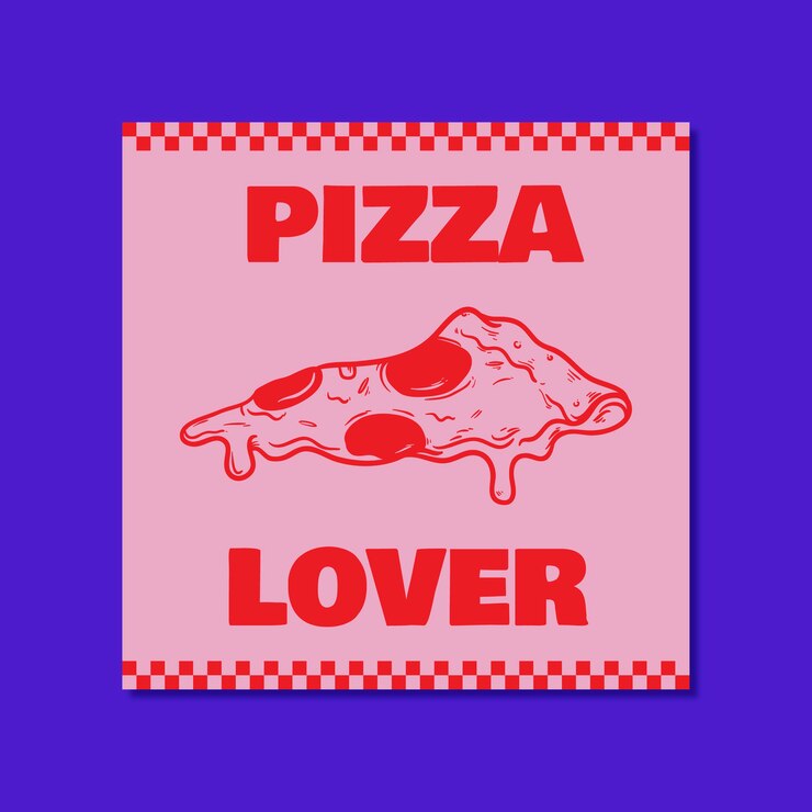 Publicación de instagram de duotone modern foodie lover