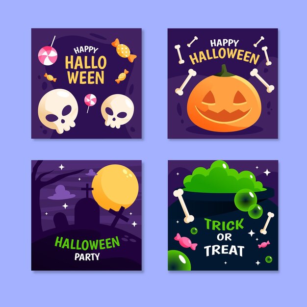 Publicación de instagram del festival de Halloween
