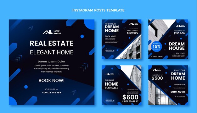 Publicación de instagram inmobiliaria degradada